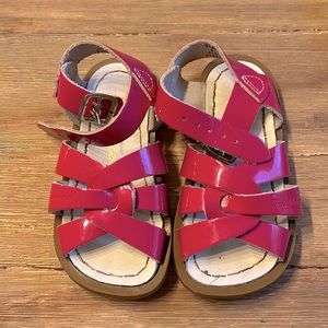Pink Saltwater sandals